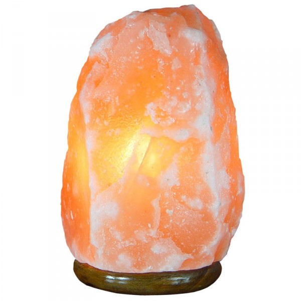 Lampada di sale dell'Himalaya del Pakistan Pakistan 850gr 13cm